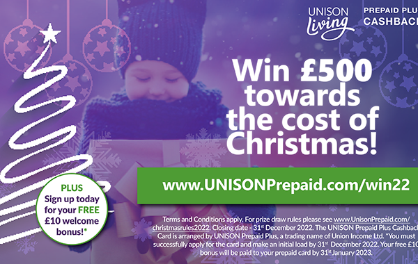 Win £500 towards the cost of Christmas 2022